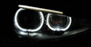 Strålkastare Bmw F20 F21 11-14 led ringlights svart