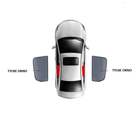 Skoda FABIA 3 III fönsterskydd gardiner 2014-2021