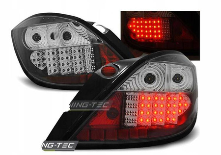 LED-lampor nya Opel Astra h 04-09 5d svart led