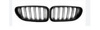 GRILL (NJURAR) BMW F12/F13 11- LOOK M SVART MATT D
