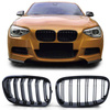 GRILL (NJURAR) BMW F20 11-15 BLANK SVART