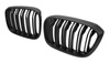 Grill BMW X3 X4 G01 G02 GLANS SVART 17 - 21