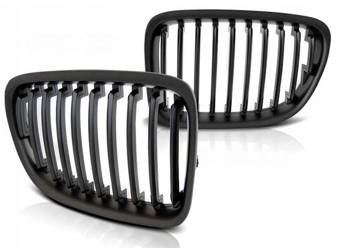 Front njurgrill matt svart för Bmw X1 E84 09-12