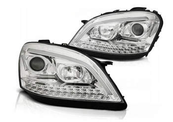 Mercedes W164 Ml M-klass 05-07 Chrome Led Seq