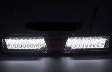 Toyota GR86 21 bakre stötfångarljus - vit svart