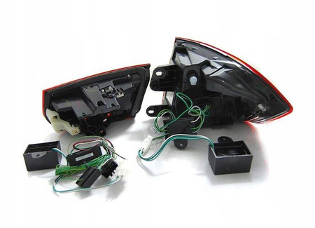 Bmw F30 11-15 röd rök led bar ljus