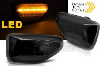 LED-sidoblinkers nya. DACIA DUSTER / LOGAN / SANDERO SMOKE SEQ LED