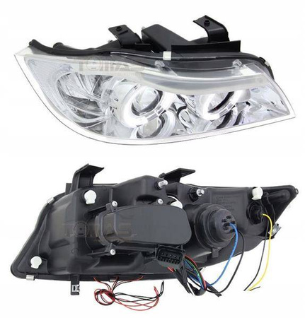 Strålkastare BMW E90/E91 CHROM RINGI