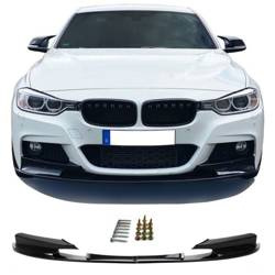 FRÄMRE STÖDPLÅT BMW F30 F31 11-18 TECH SVART