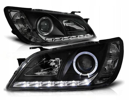 Lexus IS lampor 98-05 h7 svarta led-linser