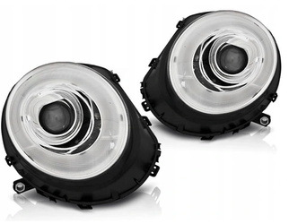 MINI COOPER 06-14 CHROME LED-strålkastare