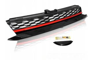 Frontgrill Vw Golf 7 VII 17- GTI Style Red Lift