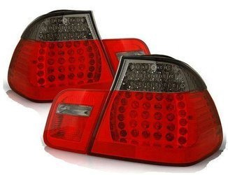 LED-bakljus BMW E46 Sedan SMOKE