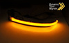 Sidoblinkers i speglarna nya SIDORIKTNING I SPEGEL SMOKE LED SEQ passar PEUGEOT 308 13-
