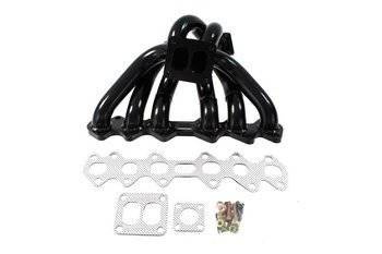 Avgasgrenrör Toyota Supra 2JZ-GTE T46 93-98 Svart Stål