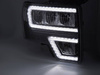 Framlyktor för Ford F150 MK12 08-14 svart LED