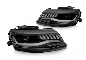 Svarta xenon led lampor för Chevrolet Camaro 16-18