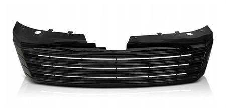VW PASSAT B7 frontgrill 10-14 BLACK GLASS