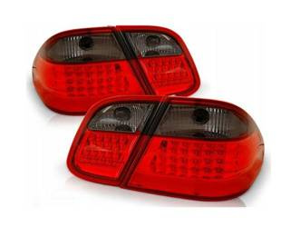 MERCEDES W208 CLK 97-02 RED SMOKE LED-baklyktor