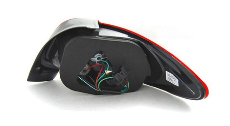 LED-lampor Peugeot 206 98- Röd Rök Led Bar