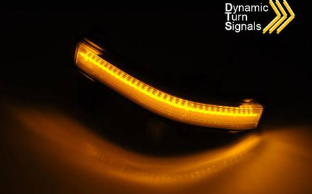 Sidoblinkers i rökridåer och speglar. VW Crafter 2017-