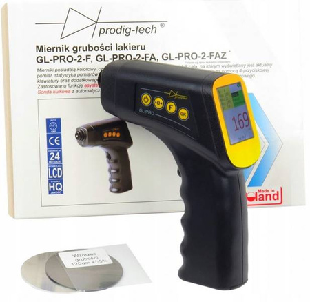 GL-PRO-2-F färgtjockleksmätare och testare