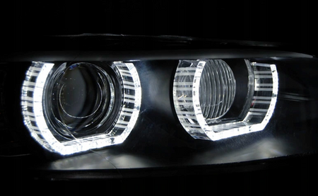 Bmw E92 06-10 Drl Black Afs Xenon lampor