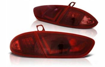 Seat Leon 09-13 röd rök led bar ljus