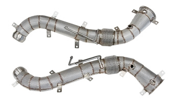 Nedrör Mclaren 650S Twin-Turbo 3,8L V8 Värmesköld 14+