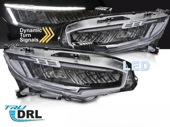 Honda Civic X framlyktor 2016-2021