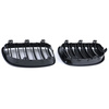 GRILL BMW E87/E81 07-11 DUBBEL GLOSSY SVART