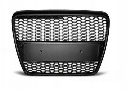 Frontgrill utan RS Style-märke Audi A6 C6 BLACK