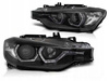 BMW F30 F31 11-15 LED BLACK DRL strålkastare