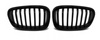 Front njurgrill matt svart för Bmw F20 F21 11-14