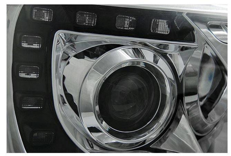 VW T5 10-15 chrole LED DRL baklyktor