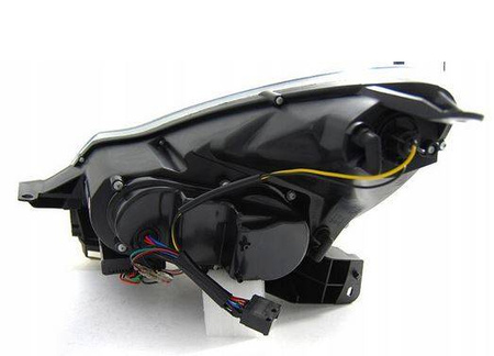 Strålkastare Opel Corsa D Svart Dayli Strålkastare