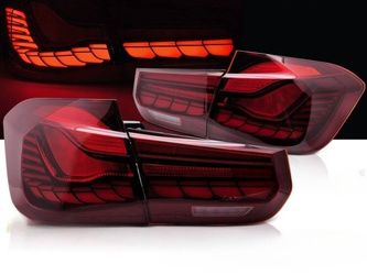 LED-bakljus för BMW F30 11-18 OLED röd