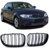 GRILL BMW E87/E81 07-11 DUBBEL GLOSSY SVART