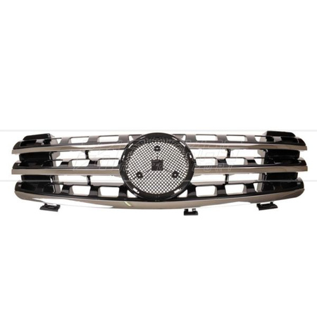 GRILL MERCEDES M-KLASS W164 05-08 SVART KROM