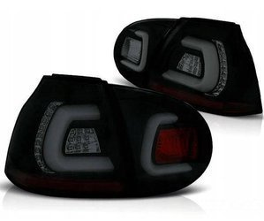 LED-lampor nya Vw Golf V 5 svart rök led bar