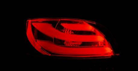 Peugeot 206 98 LED lampor - röd vit led bar