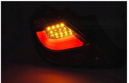 Opel Corsa d 3d 3d 06-14 smoke led bar lamps