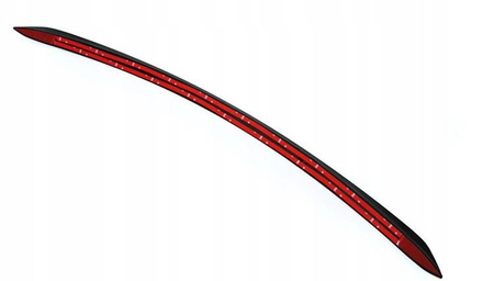 BAKRE SPOILER SVART för MERCEDES W213 16-19 SEDAN