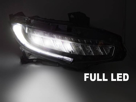 Strålkastare för Honda Civic X 16-21 Full LED