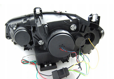 Lampor Full Led Svart För Bmw X5 E70 07-13 Xenon D1S