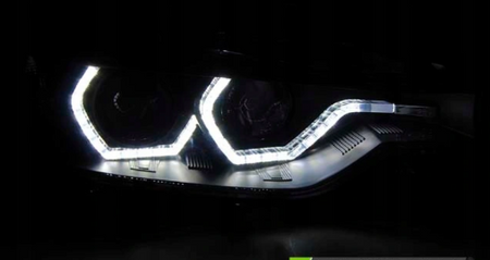Led Drl Lift Strålkastare för Bmw F30 F31 15-18