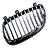 NJURGRILL BMW E60 E61 03-10 ENKEL BLANK SVART