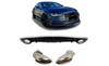 BAKRE DIFFUSOR AUDI A7 4G 15-18 FACELIFT S-LINE RS7