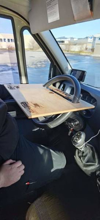 Rattbord Mercedes Actros Atego DAF 85 104 105 106 trä.