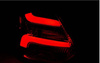 Ford Focus 3 11-14 hb svarta led dts lampor